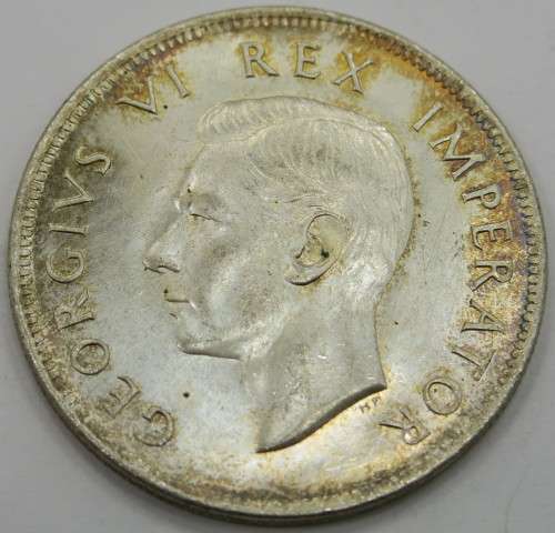 1940 South African 2 & a Half Shillings / UNC