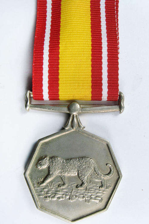 Full Size.  Bophuthatswana Medal for Suppression of Terrorism.