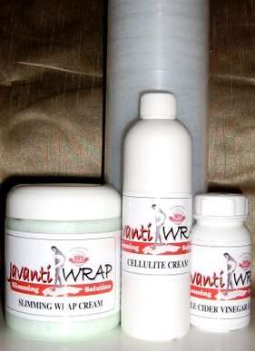 Lose up to 25cm in 1 hour! - Javanti Wrap Slimming Solution! All Natural Products Full 5 week pack!