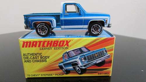 MATCHBOX LESNEY 75 CHEVY STEPSIDE