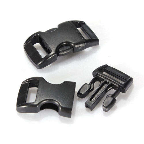 12 pc Black Paracord Bracelet Buckles