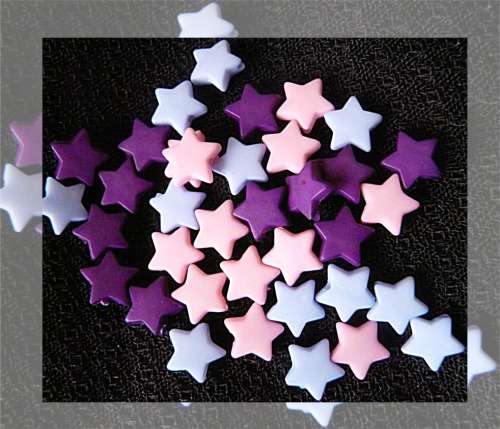 Mix Color Star Beads Set