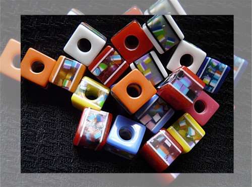 Mix Square beads