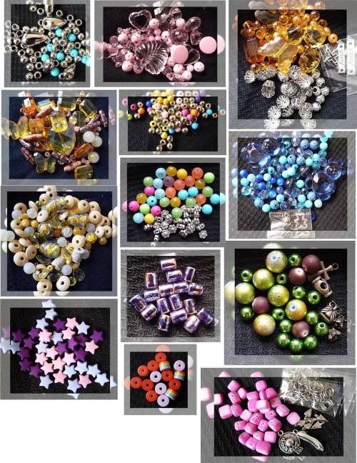 Mix Beads/Charm/Finding Set