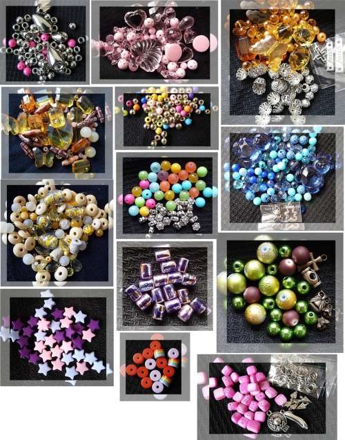 Mix Beads/Charm/Finding Set
