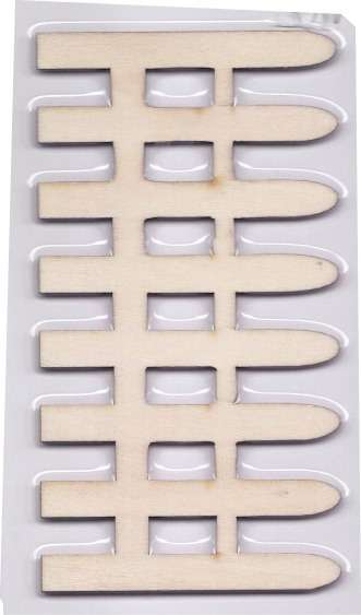 Fence Wood Cutout