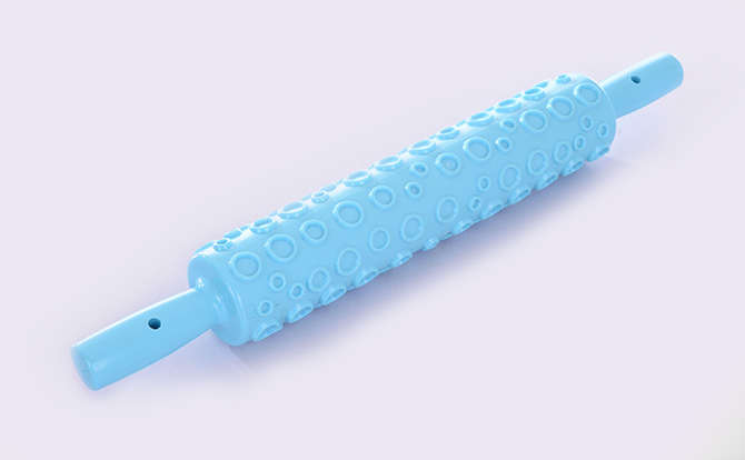 Fondant Rolling Pin Circles Pattern