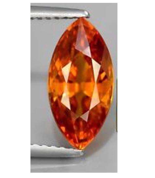 Marquise Natural Orange SAPPHIRE,