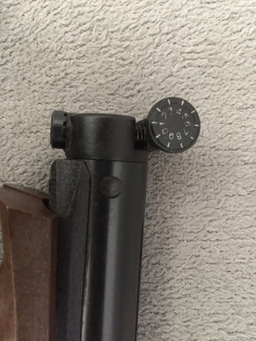 Gamo target air pistol .177 under lever .