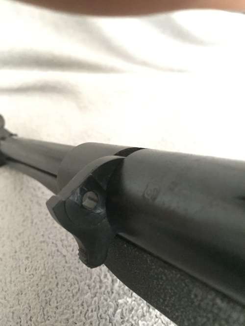 Gamo target air pistol .177 under lever .