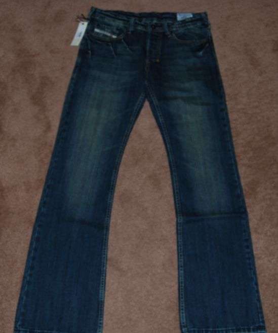 DIESEL ZATHAN MENS JEANS 32W X 34L