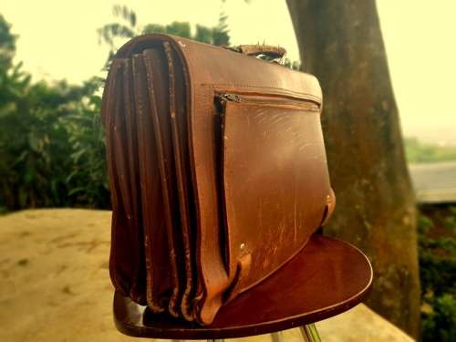 Vintage Leather Briefcase