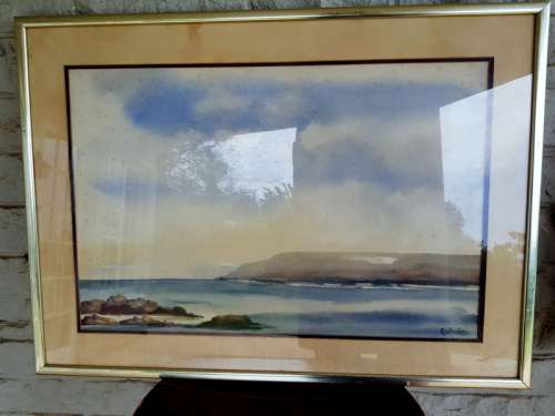 Original E.Wheeler 2 x Watercolour Signed, Framed Paintings