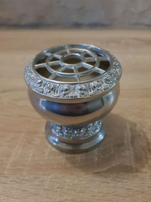 Ianthe Bouquet Silver Vase