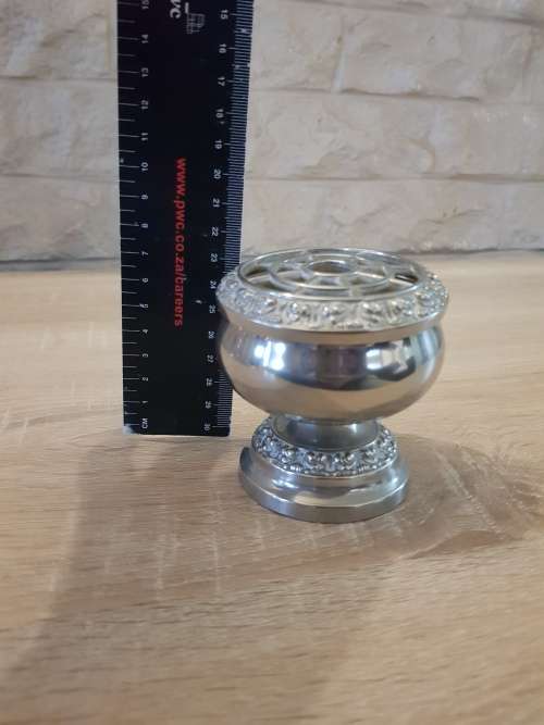 Ianthe Bouquet Silver Vase