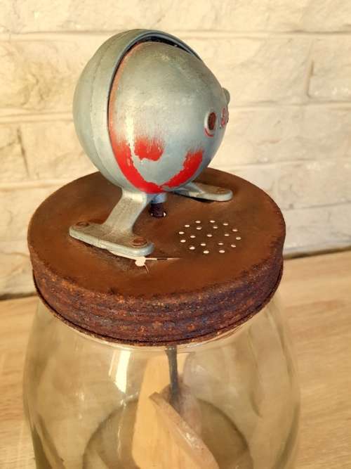 Vintage Original Blow Butter Churn