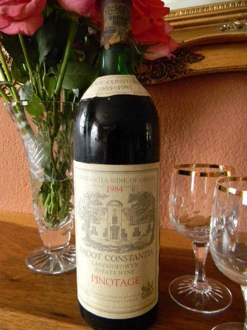 *The Wine Cellar* Groot Constantia Pinotage 1984 ## WORTH R1750 !!!