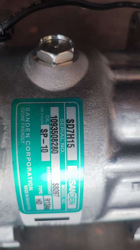 Sanden sd7h15 aircon compressor