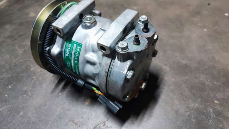 Heavy duty Sanden SD7H13 aircon compressor