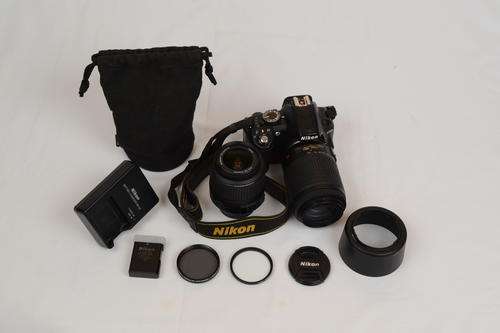 Complete Nikon D3100 Camera Kit with accessories