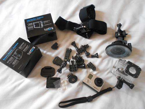 Go Pro Hero 3 Silver Ed PLUS Accessories
