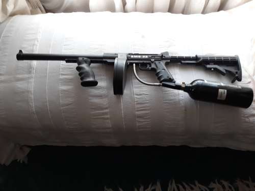 SSG .22 Automatic air rifle with co2 cylinder