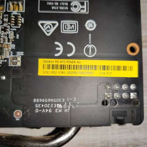 MSI AMD RADEON RX 470 MINING 4GB