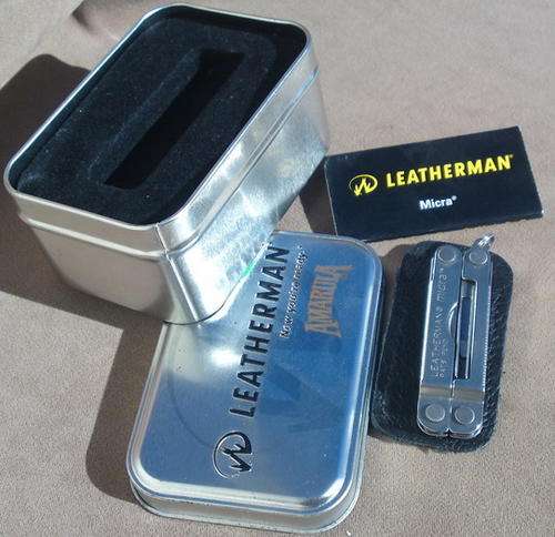 LEATHERMAN MICRA - Amarula Leatherman Micra Multi-Tool - Pocket Knife