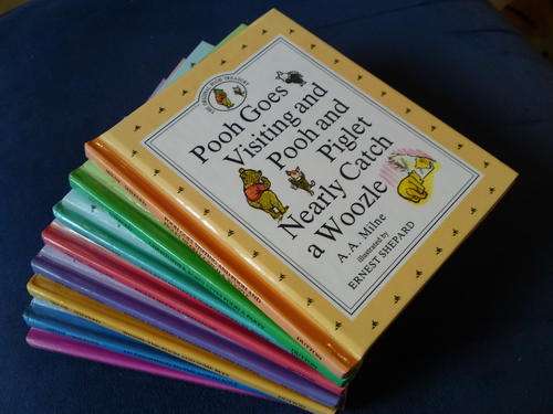 FREE SHIPPING: The Original Winnie The Pooh Treasury, Complete Set Of 8 Books By A.A. Milne.