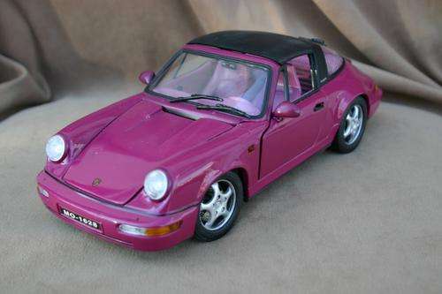 ANSON - Porsche 911 Carrera 2 Targa 1:18 scale Rare Lila Violet/Purple - Search Dinky & Matchbox