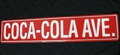 Coca-Cola Ave. Sign