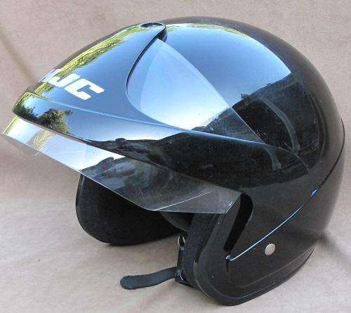 HJC Helmet - Small Black Second Hand - Excellent Condition