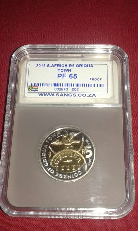 2015 R5 PROOF GRIQUA TOWN PF65