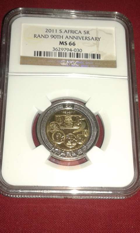 2011 R5 SARB 90TH ANNIVERSARY NGC MS66!
