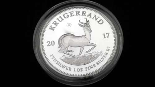 2017 1 OZ PROOF SILVER KRUGER WITH COA