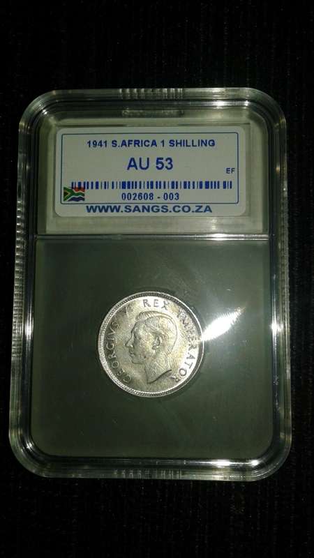 1941 SHILLING AU58