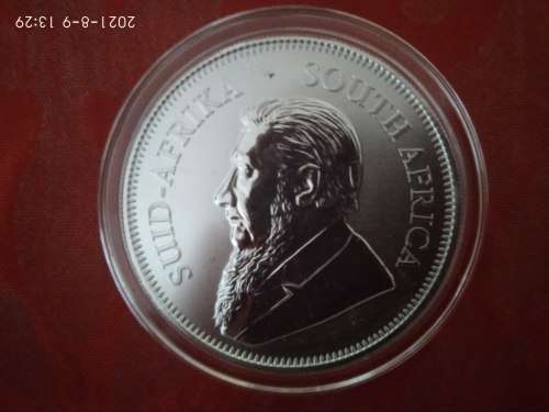 2017 50TH ANNIVERSARY 1OZ SILVER KRUGER UNCIRCULATED IN CAPSULE