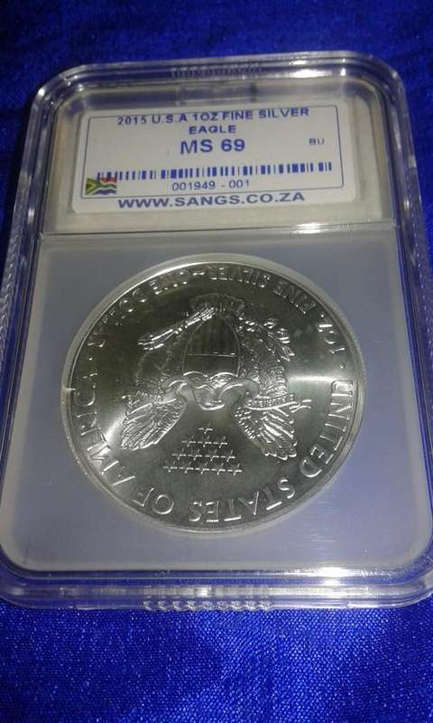 2015 SILVER EAGLE MS69!