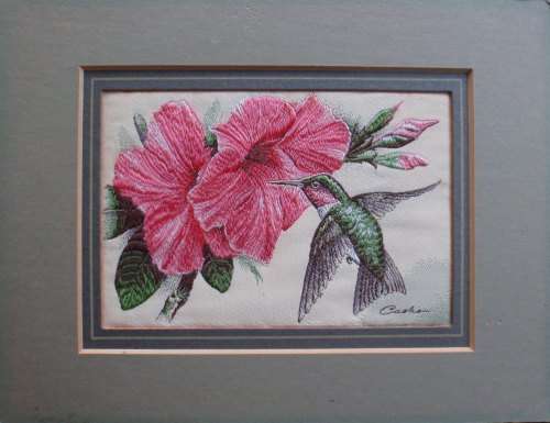 VINTAGE - 3 BEAUTIFUL LITTLE TAPESTRIES - by JJCASH COLLECTOR RANGE - ENGLAND
