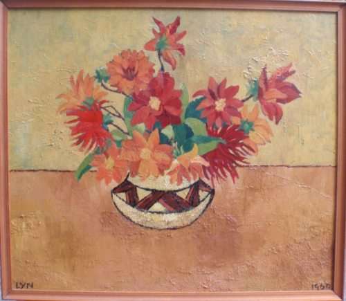 VINTAGE ORIGINAL LYN GILBERT - CIRCA 1960 - FABULOUS EARLY WORK