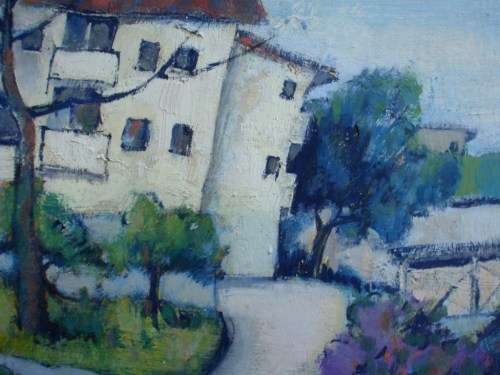 ORIGINAL S.AFRICAN ARTIST, TIMOTHY VAN VUUREN - DELIGHTFUL PAINTING - QUIRKY and ENDEARING STYLE.