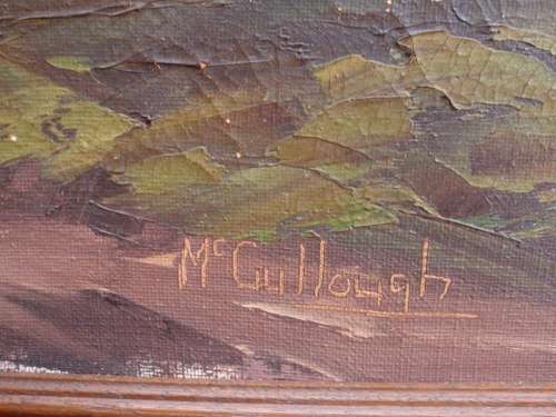 PAIR OF ORIGINAL OIL PAINTINGS BY IRISH ARTISTS `CROFTERS COTTAGES` IN CONNEMARE - THEY ARE AMAZING