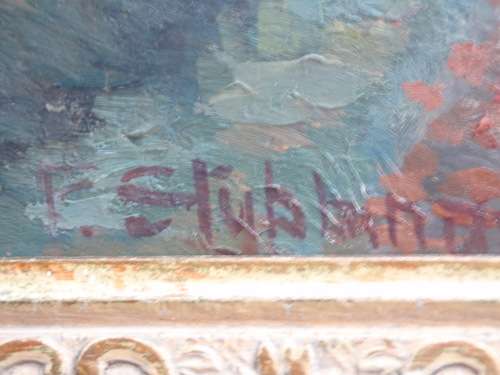 VINTAGE: FABULOUS ORIGINAL IMPRESSIONIST PAINTING - SIGNED. IN ORIGINAL FRAME - A MUST SEE!