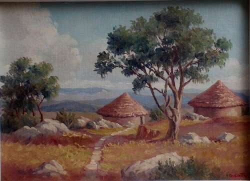 INVESTMENT ART - G.CATTY (GUISEPPE CATTARUZZA (1914-1994) SOUTH AFRICAN ARTIST - MASTER ARTIST!