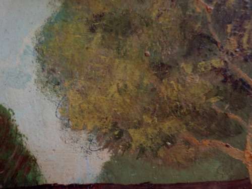 ANTIQUE OIL PAINTINGS SIGNED A.G.MORRIS  - CAPE HOUSE