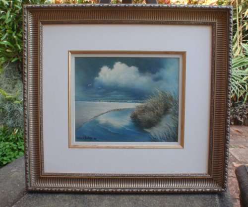 Stunning original Mark Phillips in magnificent frame. 1948- 2023