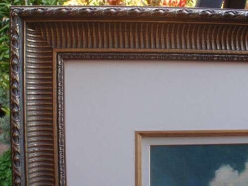 Stunning original Mark Phillips in magnificent frame. 1948- 2023