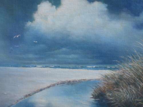 Stunning original Mark Phillips in magnificent frame. 1948- 2023