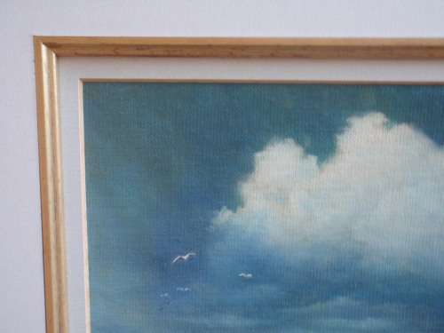 Stunning original Mark Phillips in magnificent frame. 1948- 2023