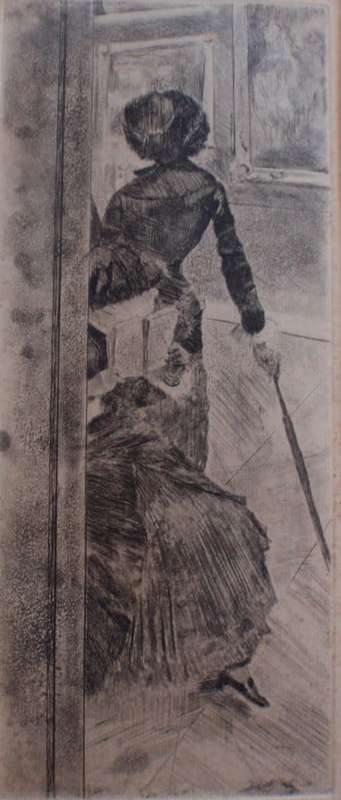EDGAR DEGAS - GENUINE ORIGINAL ETCHING - VALUED by BONHAMS LONDON - LOW START FOR INVESTMENT ART!